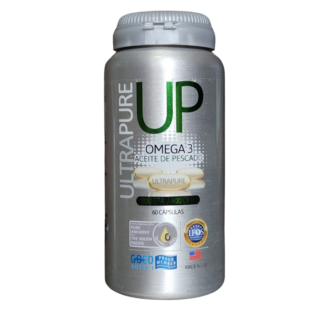 Omega UP UltraPure Omega 3 800EPA/400DHA 60 Cápsulas Nonnap