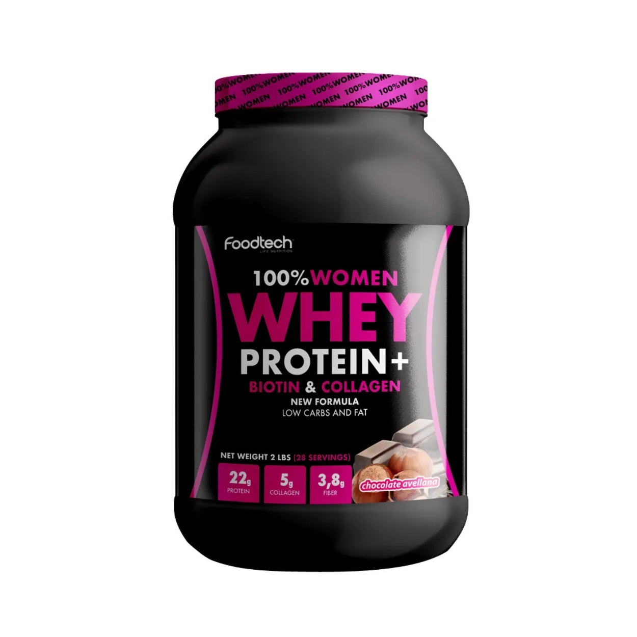 Foodtech 100% Women Whey Proteina 2lbs