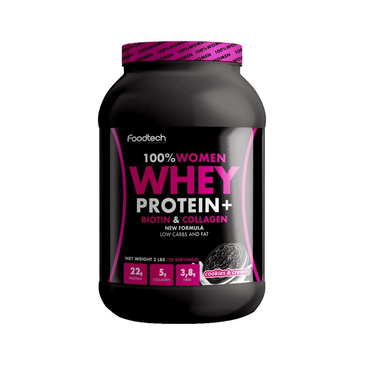 Foodtech 100% Women Whey Proteina 2lbs