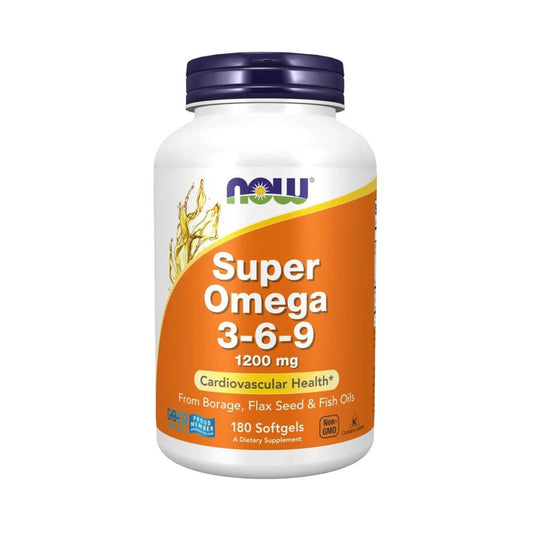 Now Foods Super Omega 3 - 6 - 9   180 capsulas