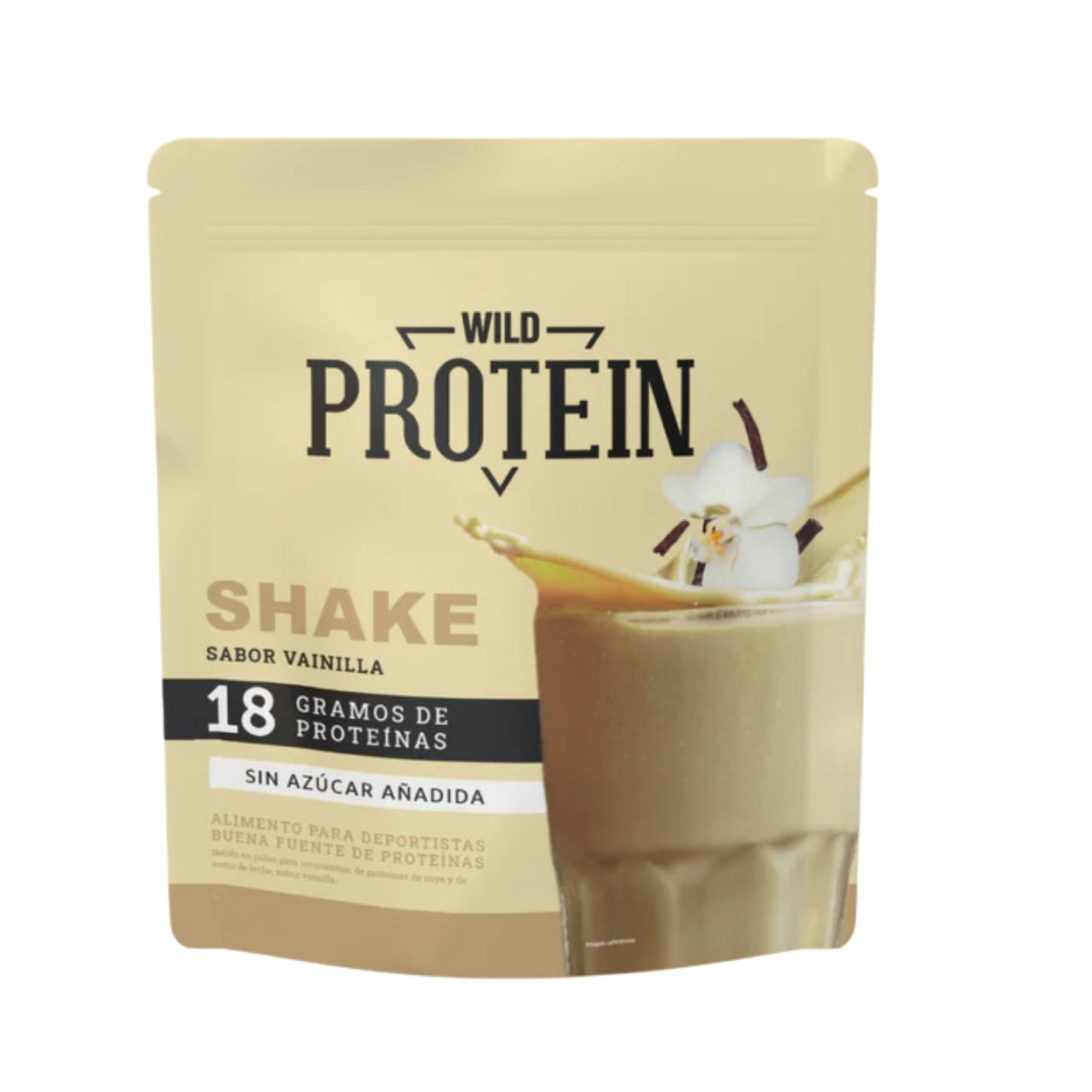 Wild Protein Shake En Polvo Sabor Vainilla 350 g