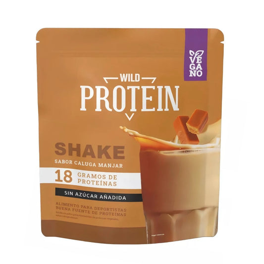 Wild Protein Shake En Polvo Sabor Caluga de Manjar 1 K