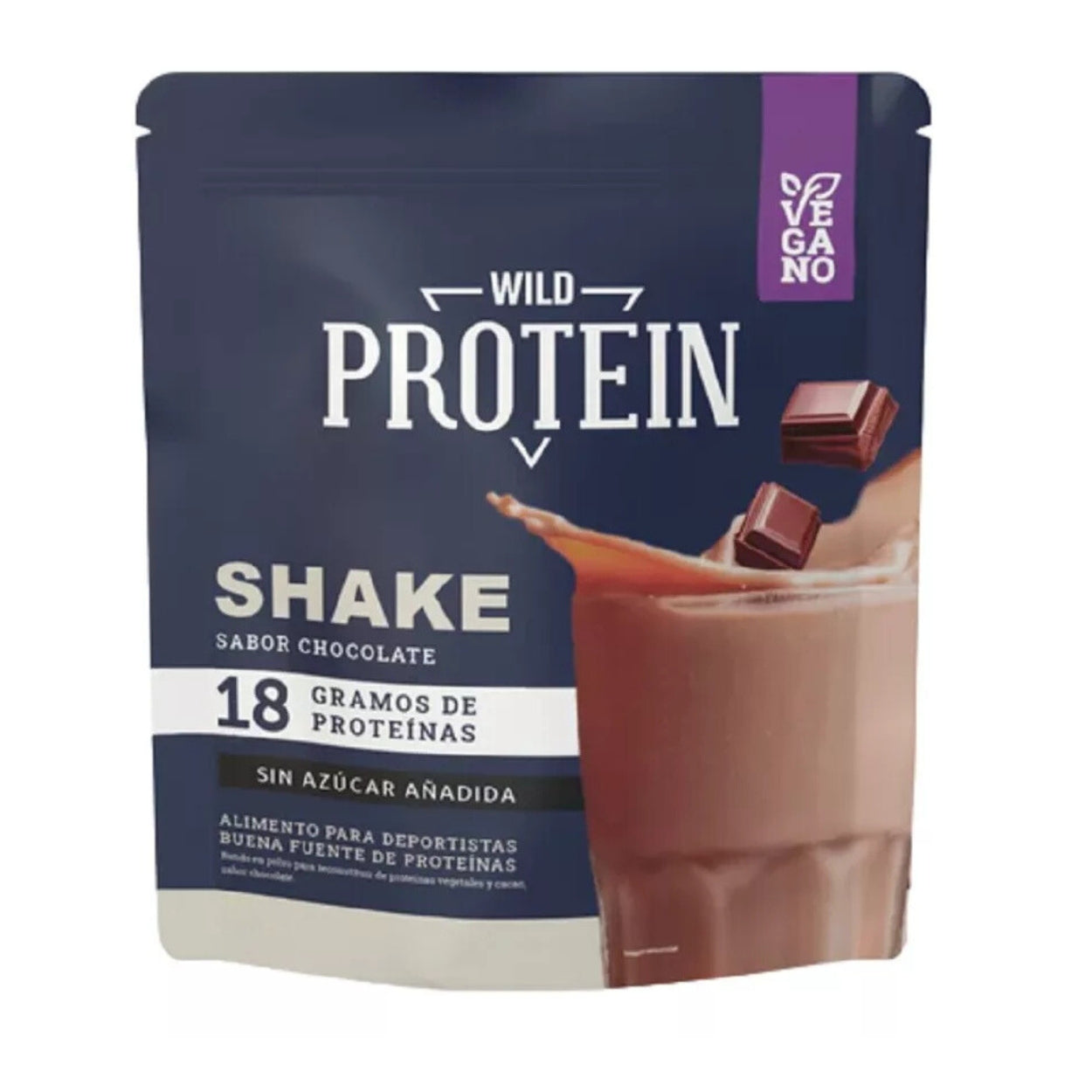 Wild Protein Shake En Polvo Sabor Chocolate 350 G