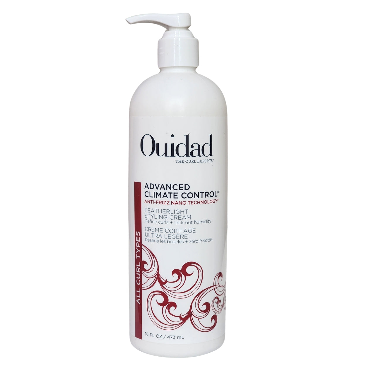 Ouidad Crema Modeladora Anti Frizz Formato Grande 473 ml