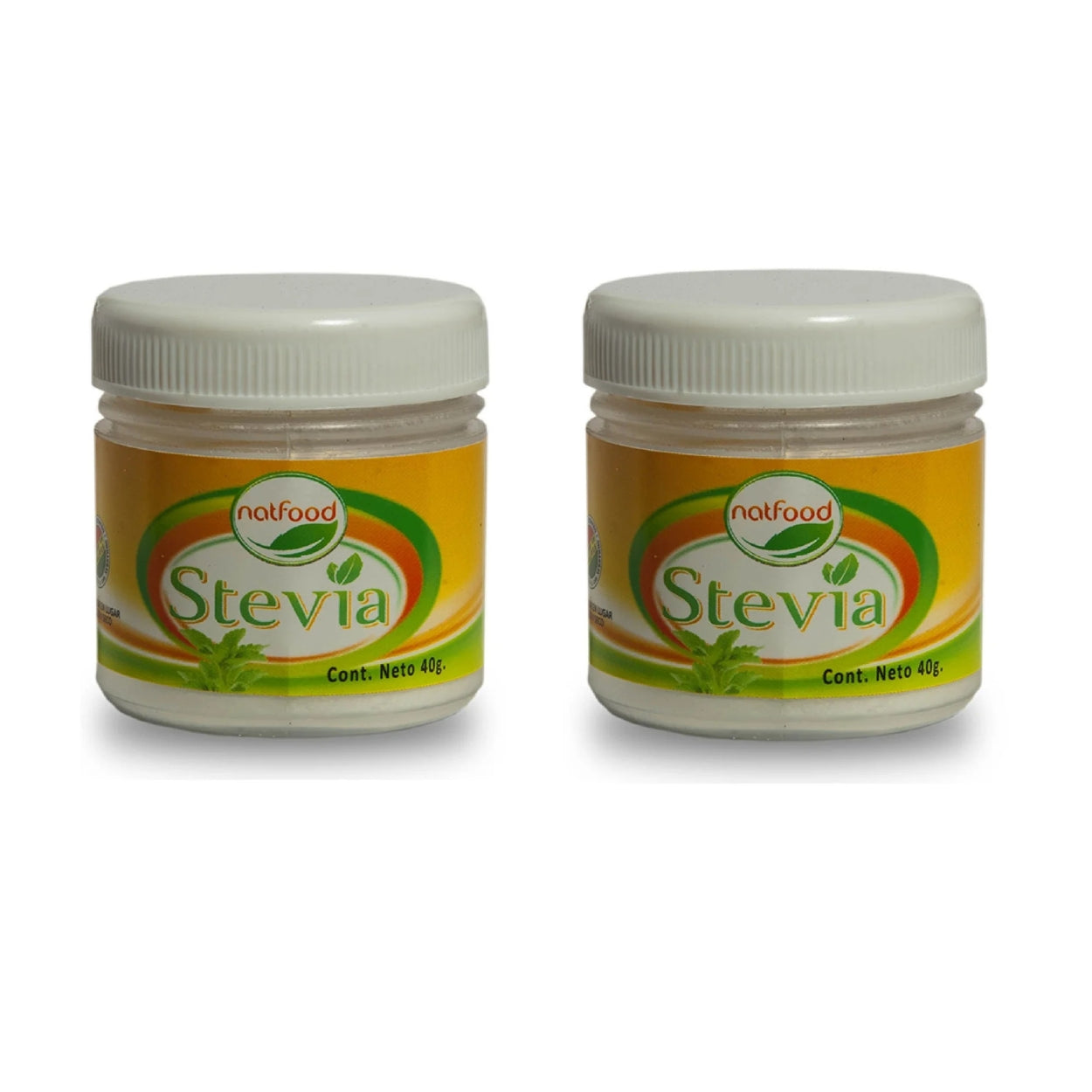 Natfood Pack 2 Stevia Endulzante Natural 40 Gr