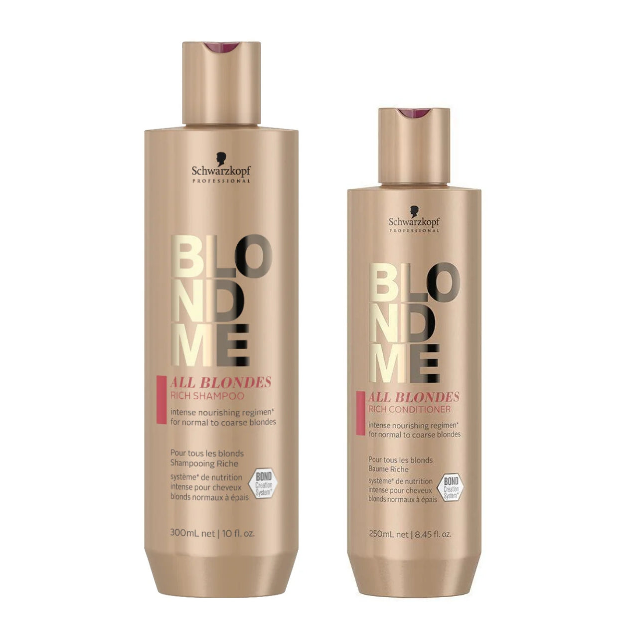 Schwarzkopf Kit Shampoo+Acondicionador Blondme Rich