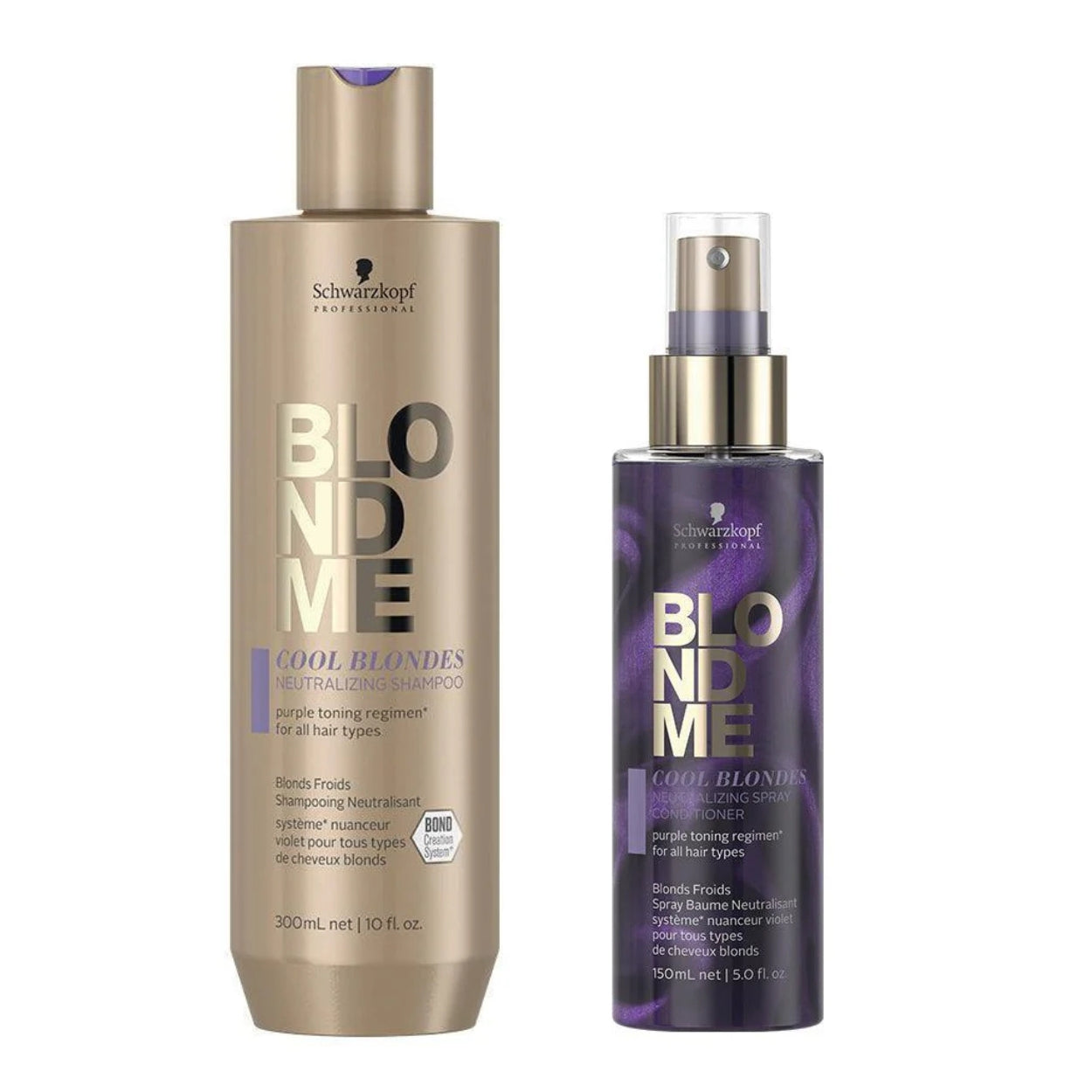 Schwarzkopf Kit Shampoo+Spray Neutralizante Cool Blondes