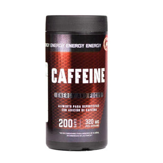 Caffeine 320mg 200 Caps - Fnl Cafeina