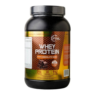 Proteina Whey Protein Fnl 947g Sabor Chocolate Suizo