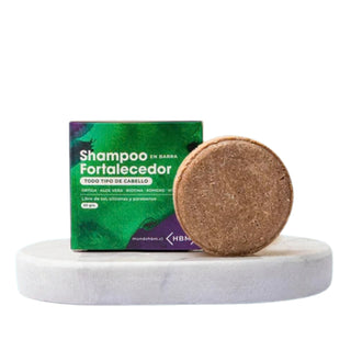 Shampoo En Barra Fortalecedor Hbm 60 Gr