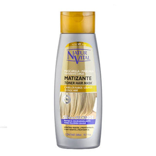 Naturvital Mascarilla Silver Blonde 300ml Cabellos Rubios