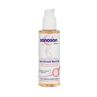Aceite Para Las Estrías Sanosan Anti Estrias 100 Ml