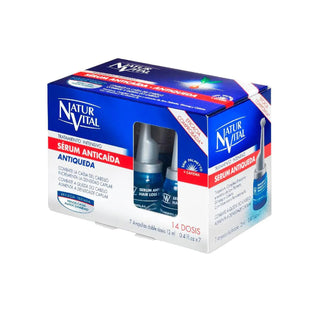 Sérum Tratamiento Intensivo Anticaída- Naturvital 7 Ampollas