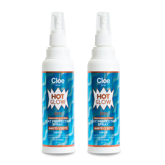 Cloe Pack 2 Protector Termico Hot Glow Kiss 250ml