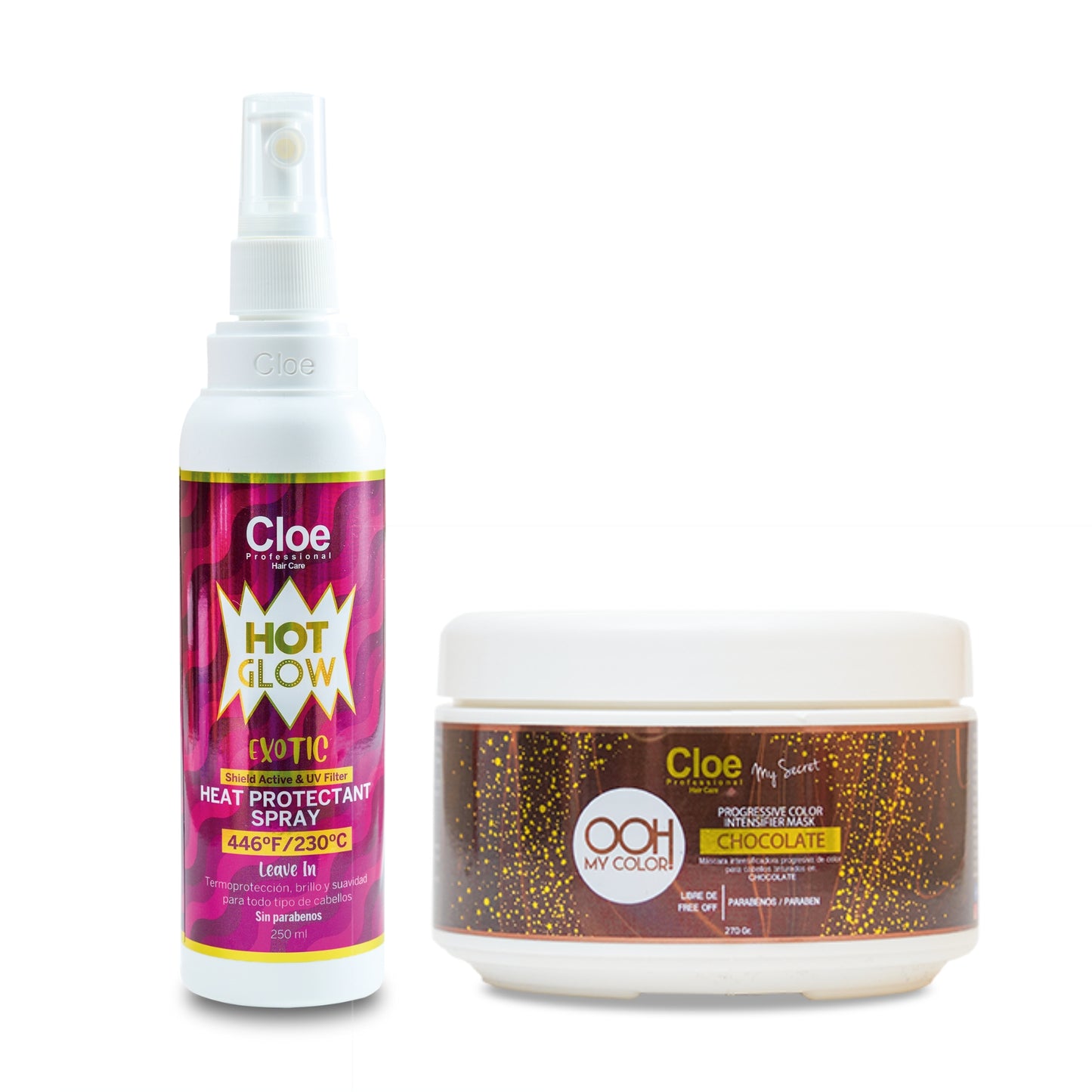 Cloe Pack Protector Termico+Mascara Matizadora Chocolate