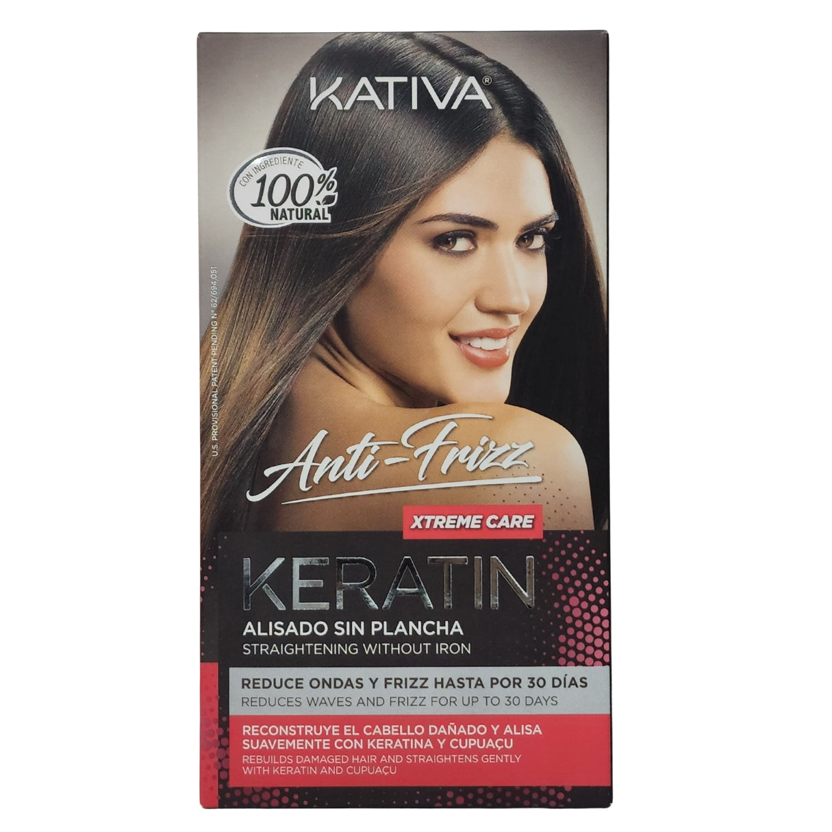 Kit Kativa Keratin Alisado Sin Plancha Anti Frizz